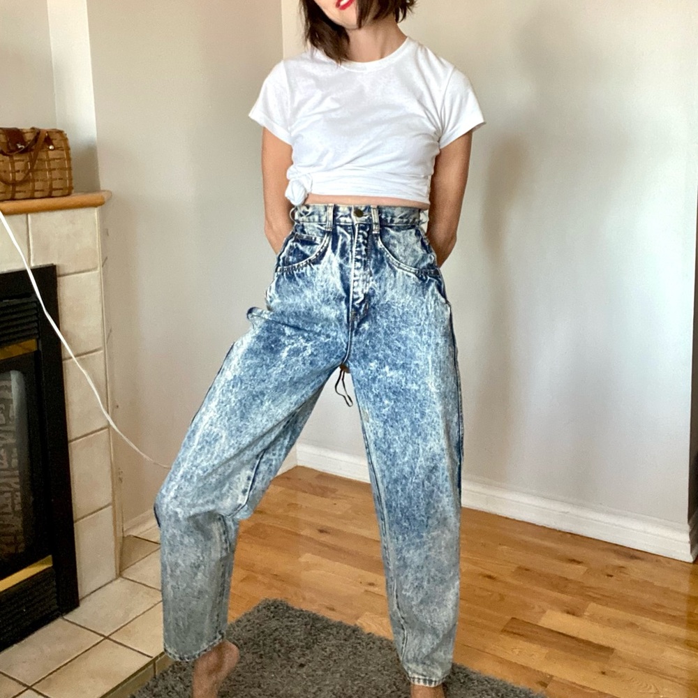 Vintage Acid Wash Jeans - 1980’s - Picture 7 of 16